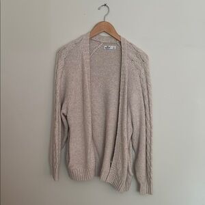 Hollister Cable Knit Cardigan